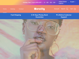 wovolily website screenshot
