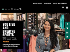 'dickssportinggoods.jobs' screenshot