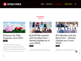 'spieltimes.com' screenshot