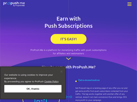 'propush.me' screenshot