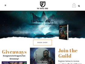 'thefatefulforce.com' screenshot