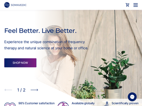somavedic.com homepage screenshot