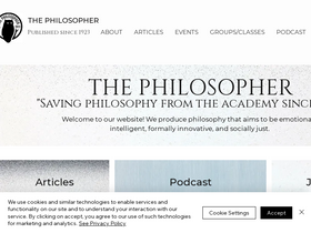 'thephilosopher1923.org' screenshot