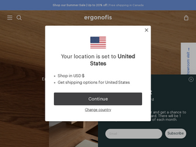 'ergonofis.com' screenshot
