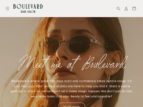 boulevard-salon.com homepage screenshot
