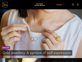 'mygoldguide.in' screenshot