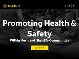 'dancesafe.org' screenshot
