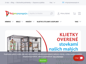 rajprepapagaje.sk