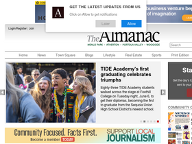 'almanacnews.com' screenshot