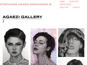 agaezi.com homepage screenshot