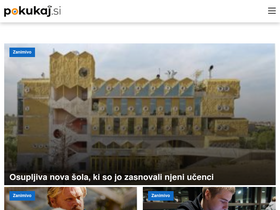 'pokukaj.si' screenshot