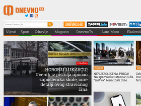'dnevno.ba' screenshot