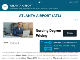 'airport-atl.com' screenshot