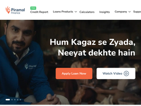 'piramalfinance.com' screenshot