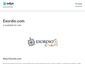 'exordio.com' screenshot