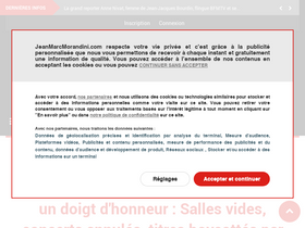 'jeanmarcmorandini.com' screenshot