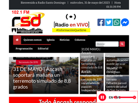'radiorsd.pe' screenshot