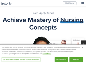 'lecturio.com' screenshot