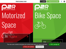 'p2r-expert.com' screenshot