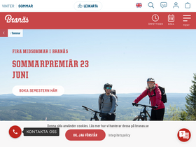 'branas.se' screenshot