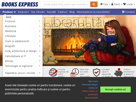 'books-express.ro' screenshot