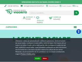 Farmacie Vigorito website screenshot