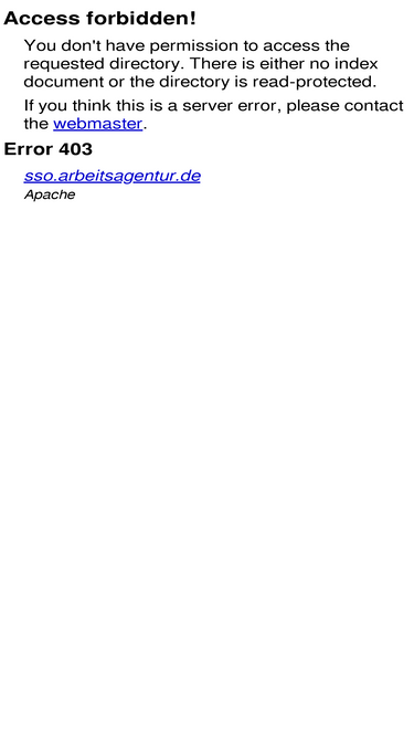 sso.arbeitsagentur.de