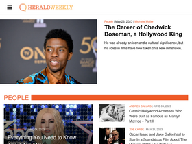 'heraldweekly.com' screenshot