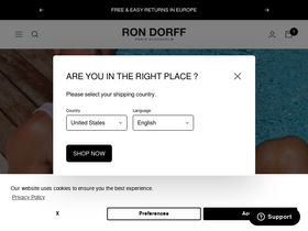 'rondorff.com' screenshot