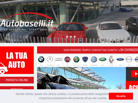 'autobaselli.it' screenshot