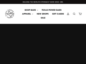 'texaspowerbars.com' screenshot