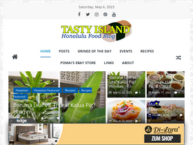'tastyislandhawaii.com' screenshot
