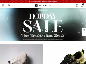 'solestop.com' screenshot