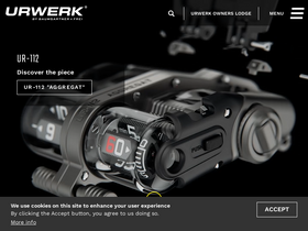 'urwerk.com' screenshot