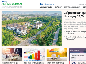 'tinnhanhchungkhoan.vn' screenshot