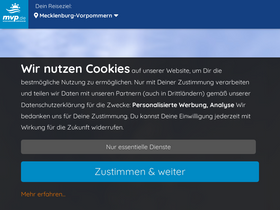 'm-vp.de' screenshot