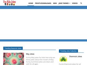 'funkidsjokes.com' screenshot