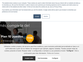 'netelip.com' screenshot