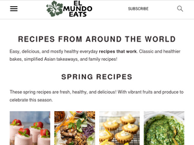'elmundoeats.com' screenshot