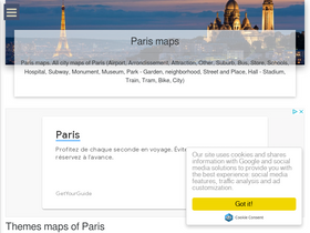 'map-of-paris.com' screenshot