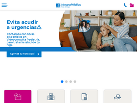 'integramedica.cl' screenshot