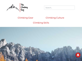 'theclimbingguy.com' screenshot