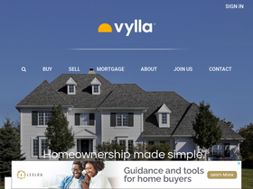 'vyllahome.com' screenshot