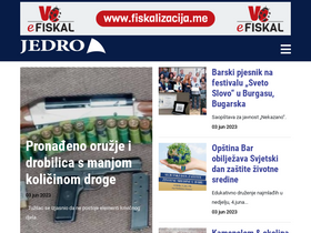 'jedro.bar' screenshot