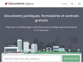 'documentslegaux.fr' screenshot