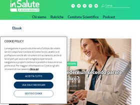 'blogunisalute.it' screenshot