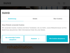 'suva.ch' screenshot