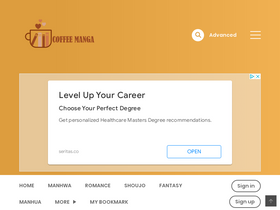 'coffeemanga.io' screenshot