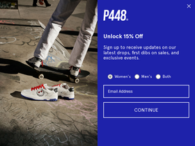 P448 homepage screenshot