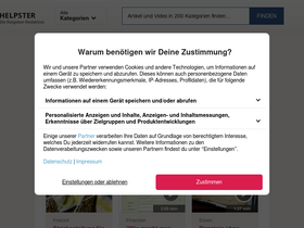 'helpster.de' screenshot